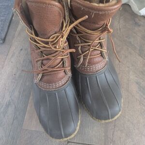 Ll Bean Boots Shearling Lined